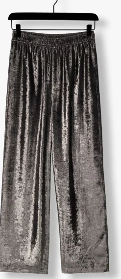 DAMES KNIT-TED wijde broek metally