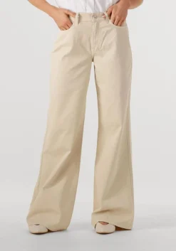 DAMES 7 FOR ALL MANKIND straight leg jeans lotta twill creme