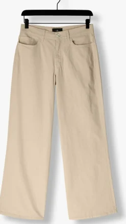 DAMES 7 FOR ALL MANKIND straight leg jeans lotta twill creme