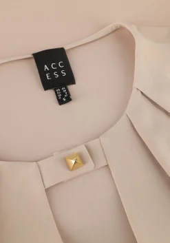 DAMES ACCESS blouses blouse with front v opening