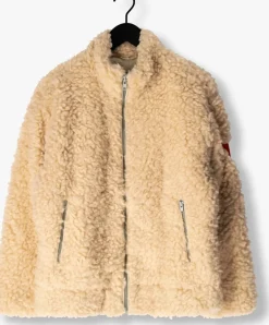 DAMES ALIX THE LABEL teddy jas ladies woven teddy coat