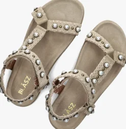 DAMES BLASZ platte sandalen saran-14