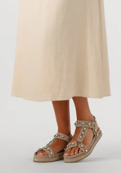 DAMES BLASZ platte sandalen saran-14