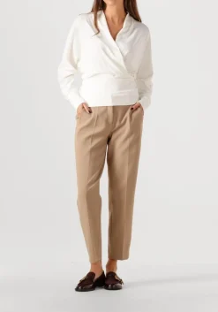 DAMES CAMBIO beige broeken krystal