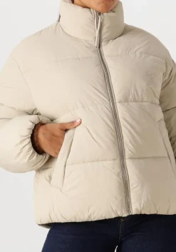 DAMES CLOSED gewatteerde jas cropped puffer jacket