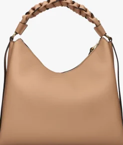 DAMES COCCINELLE schoudertas double grainy