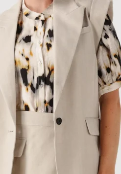 DAMES CO'COUTURE blazer lisacc linen wing vest