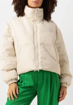 DAMES CO'COUTURE gewatteerde jas frosty crop purr jacket