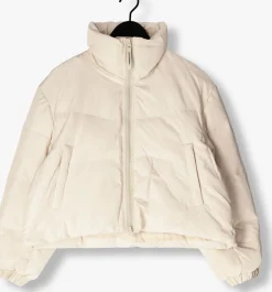 DAMES CO'COUTURE gewatteerde jas frosty crop purr jacket