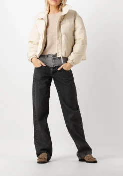 DAMES CO'COUTURE gewatteerde jas frosty crop purr jacket