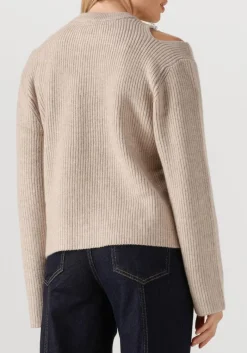 DAMES CO'COUTURE trui row rib pearl knit