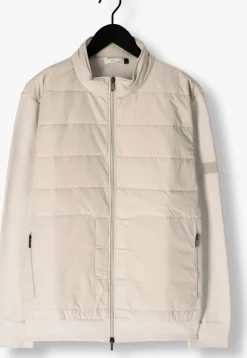 Heren GENTILUOMO gewatteerde jas cardigan zip