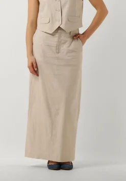 DAMES GESTUZ maxirok lizagz linen hw skirt