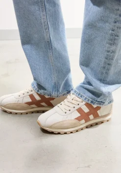 DAMES HOGAN lage sneakers h671 allacciato