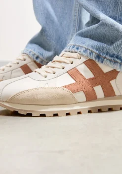 DAMES HOGAN lage sneakers h671 allacciato