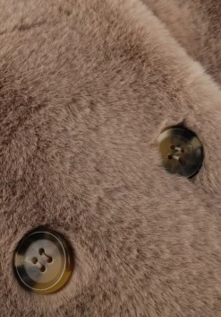 DAMES IBANA faux fur jas camia