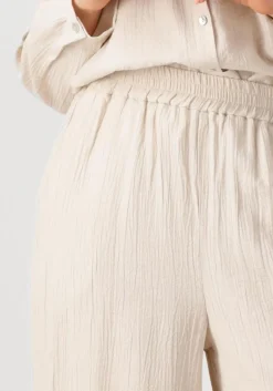 DAMES KNIT-TED wijde broek jalou