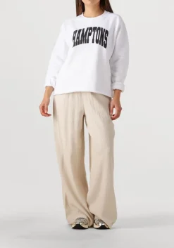 DAMES KNIT-TED wijde broek jalou