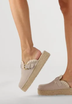 DAMES MOU instappers jute clog plain sue