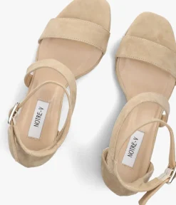 DAMES NOTRE-V sandalen met hak 16036