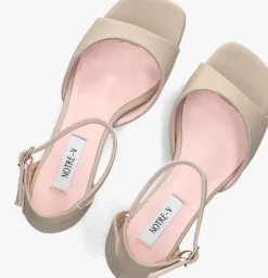 DAMES NOTRE-V sandalen met hak 2655s