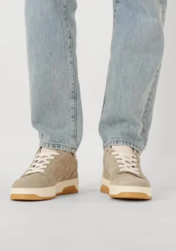 Heren NUBIKK lage sneakers basket court miele