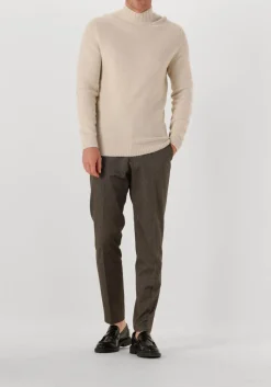 Heren PROFUOMO coltrui pullover mock neck boiled wool