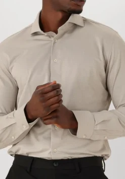 Heren PROFUOMO klassiek overhemd shirt x-cutaway japanese knitted