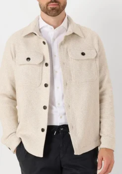 Heren PROFUOMO overshirt overshirt texture