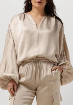 DAMES RESORT FINEST blouses satin balloon blouse