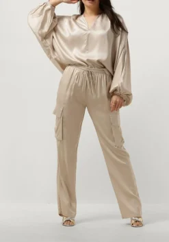 DAMES RESORT FINEST cargobroeken satin cargo pants