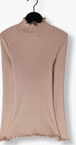 DAMES ROSEMUNDE top boston turtleneck w/ lurex
