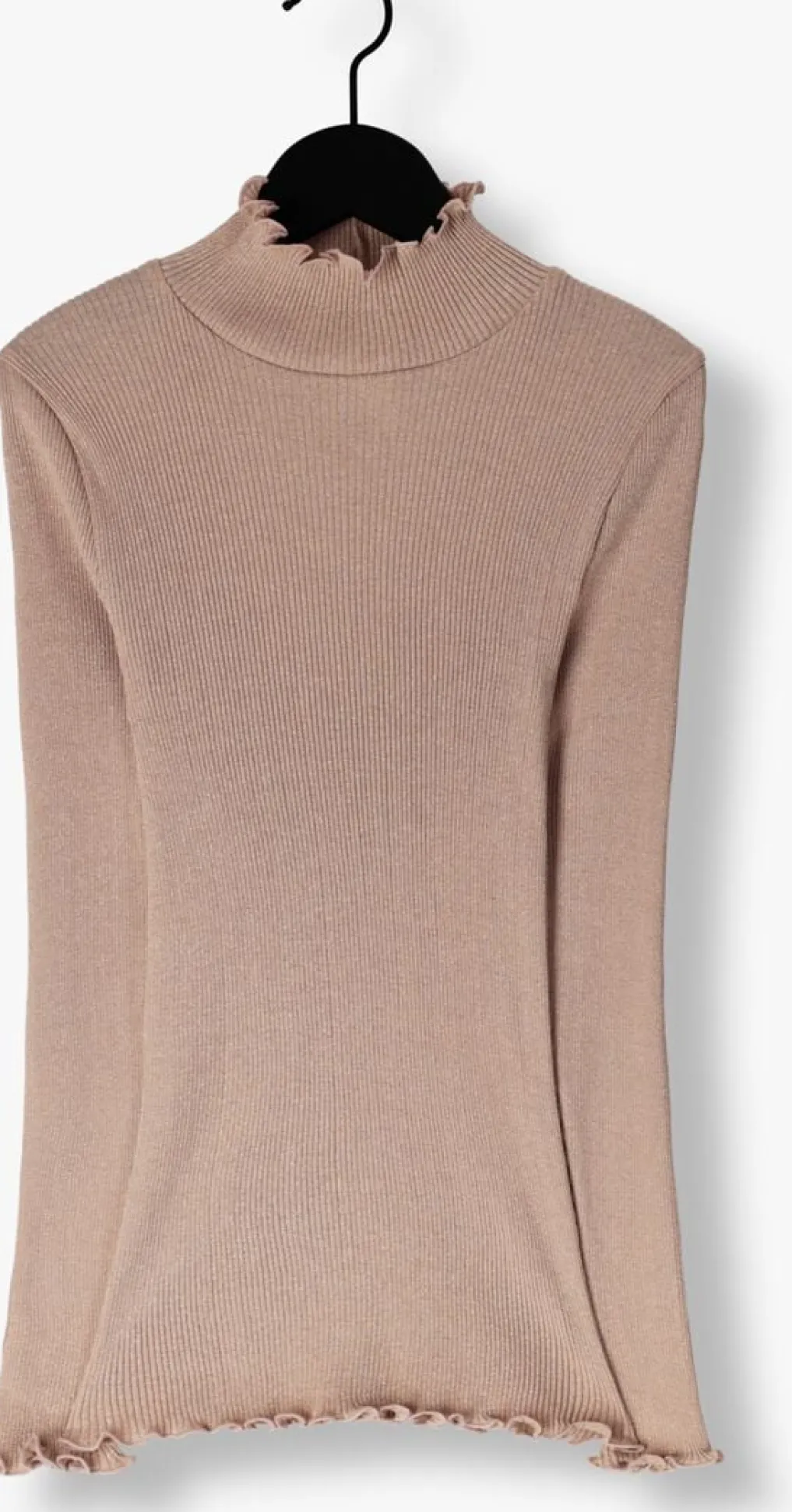 DAMES ROSEMUNDE top boston turtleneck w/ lurex