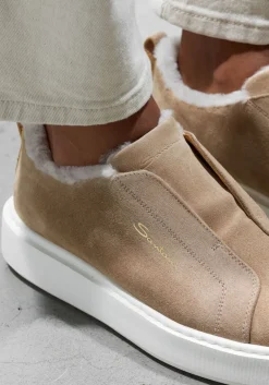 DAMES SANTONI lage sneakers sue vacht slipon