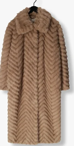 DAMES STAND STUDIO faux fur jas wynther coat
