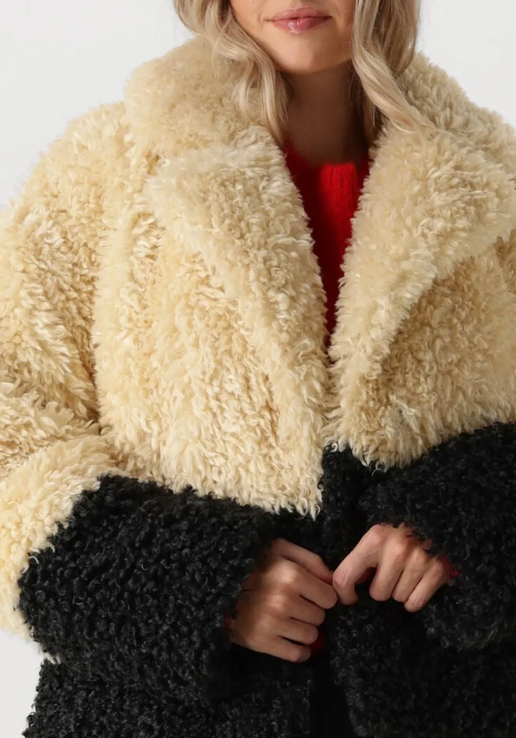 DAMES STAND STUDIO teddy jas jubel jacket