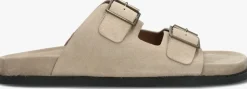 Heren STEFANO LAURAN slippers 2 gesp bio slipper 1