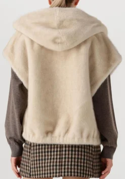 DAMES STUDIO AR gilet olena faux mink