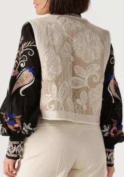 DAMES SUMMUM gilet gilet embroisered