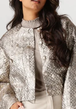 DAMES SUMMUM jack jacket lurex jacquard