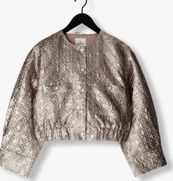 DAMES SUMMUM jack jacket lurex jacquard