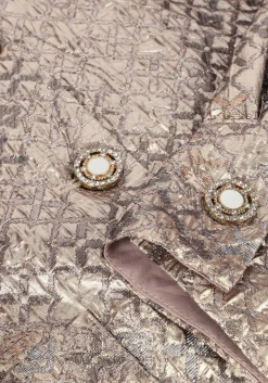 DAMES SUMMUM jack jacket lurex jacquard