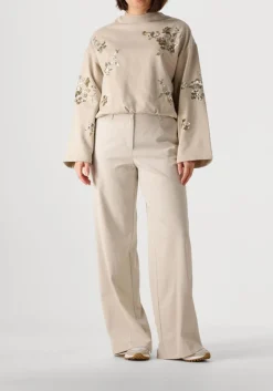 DAMES SUMMUM trui croped embellished