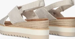 DAMES TOMS platte sandalen diana crossover