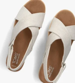 DAMES TOMS platte sandalen diana crossover