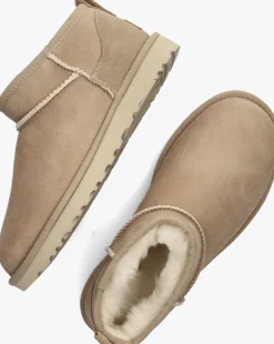 DAMES UGG vachtlaarzen w classic ultra mini