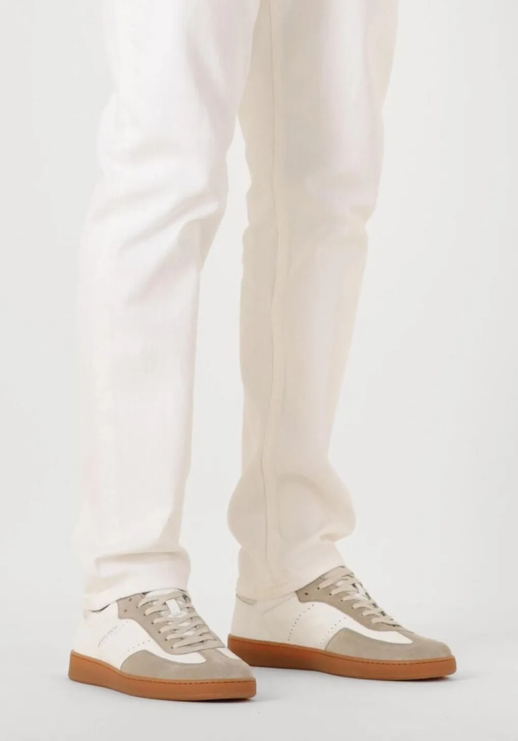 Heren WOOLRICH lage sneakers swing court man