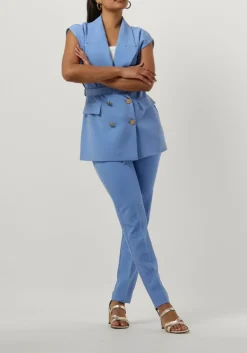 DAMES ACCESS e gilet double-breasted waistcoat with belt