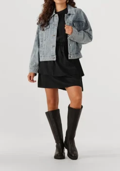 DAMES ALIX THE LABEL e spijkerjas ladies woven embellished denim jacket