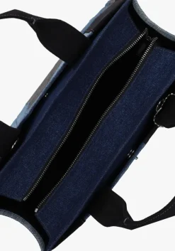 DAMES COACH e handtas patchwork denim cargo tote